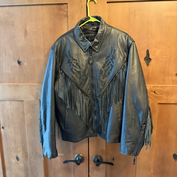 Leather Club Jackets & Blazers - Leather Club Sheepskin Leather Jacket w/removable vest Womens' XL (est'd.)